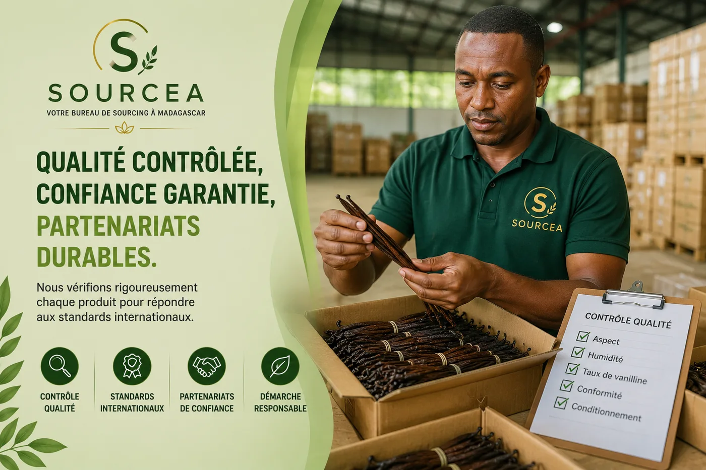 Qualité contrôlée, confiance garantie : vérification rigoureuse de chaque produit